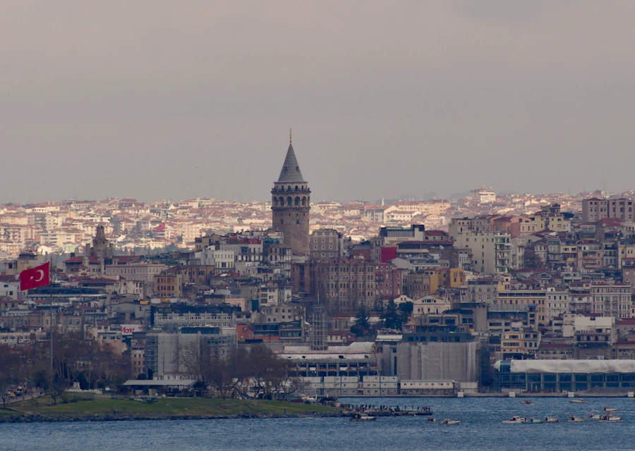 Galata Tower and the Istanbul skyline